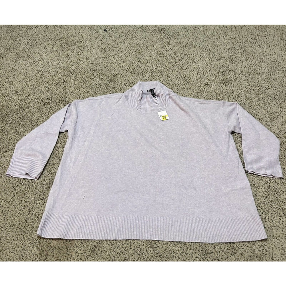 NWT Eileen Fisher Recycled Cotton Cashmere Dolman Pullover Sweater size Large